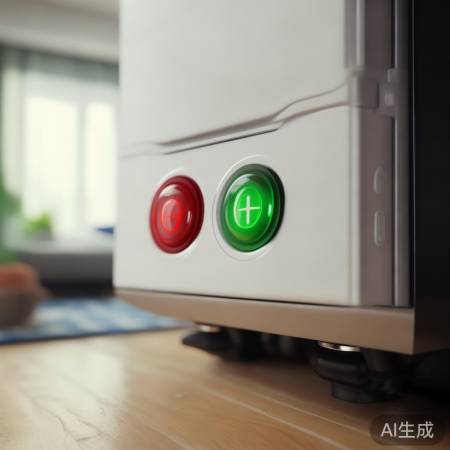 壁挂炉节能开关,一绿一红省电环