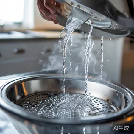 热水冲洗消毒桶盖