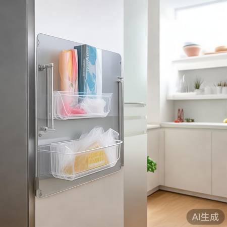 冰箱挂式盒,告别杂乱冰箱门