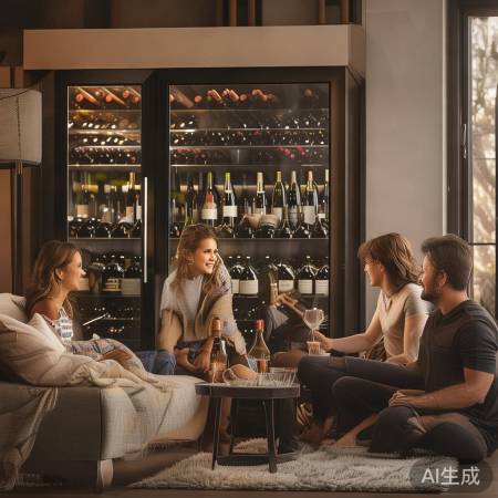 家庭生活小情趣,红酒柜品味生活