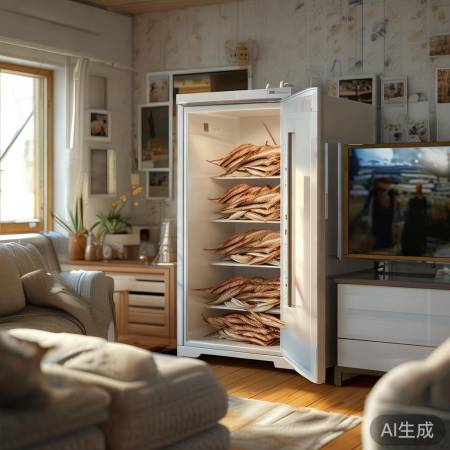 绿腾消毒柜24小时预约热线介绍#消毒柜轻松吹干鱿鱼，告别传统晾晒烦恼