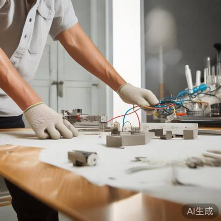 安装新灯具，接电线，绝缘防护。