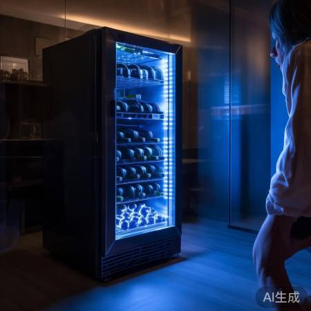 红酒柜灯带闪烁的秘密
