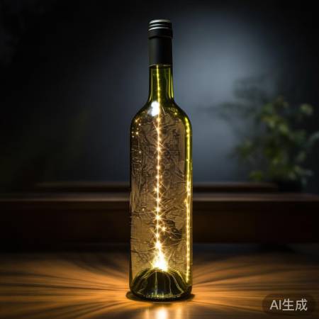 红酒呼吸灯带闪烁