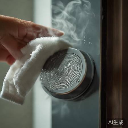热敷指纹锁,解决识别问题