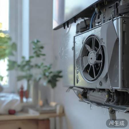 壁挂炉防冻噪音大,检查水泵风机