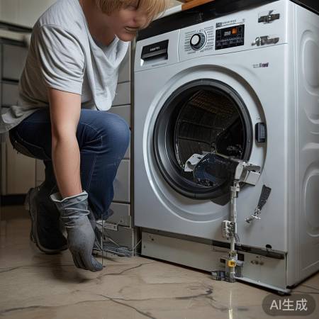 洗衣机底盖清理