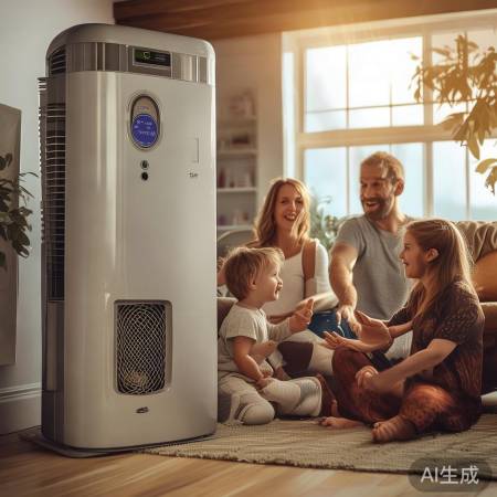 空气能热水器,节能环保小能手