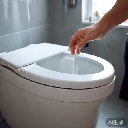 智能马桶座圈按钮可拔插修翻盖