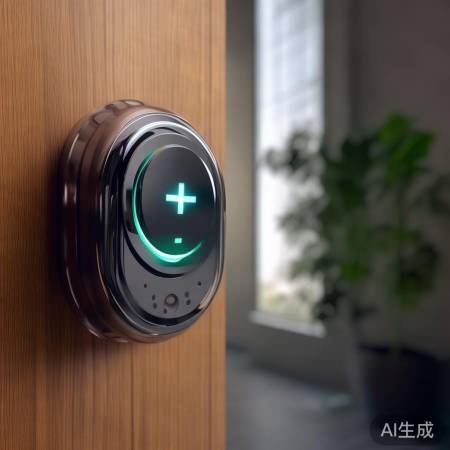 指纹录入,绿灯亮起