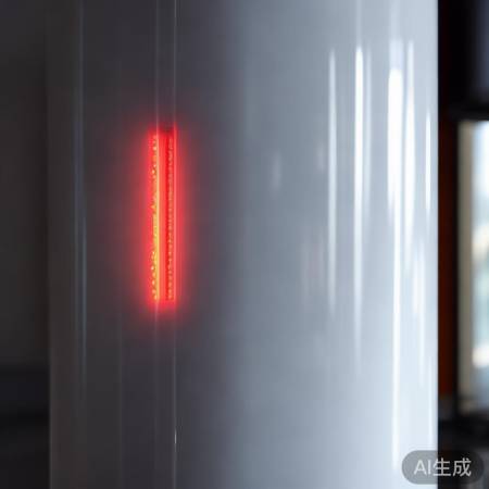 热水器红色亮灯,小问题需关注。