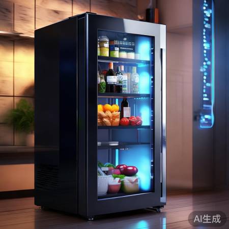 美的小冰箱,制冷快,静音实用