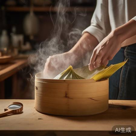 定期检查粽子,防霉变。