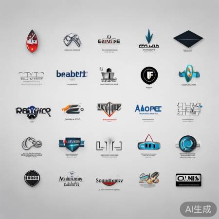 防盗门logo:安全之门象征