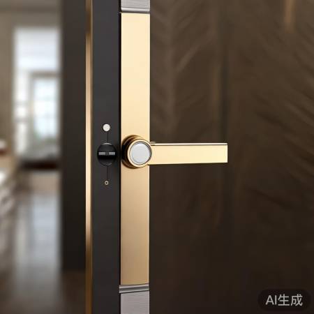 小米指纹锁,简约百搭