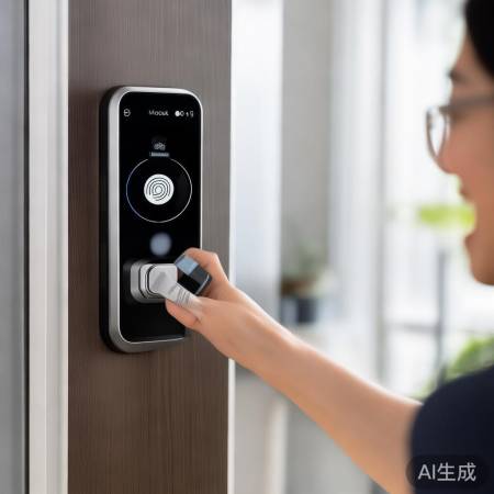 指纹锁安装简单，远程控制酷