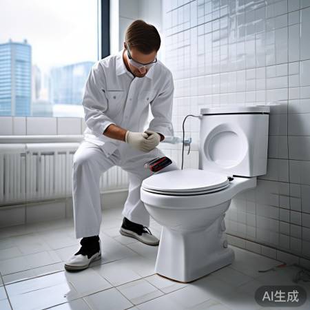 马桶渗水,检查安装问题