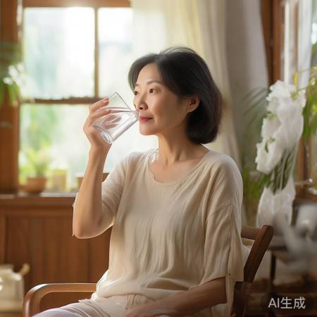 夏日温水缓解失水
