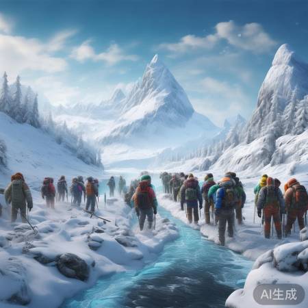 冰雪世界生存挑战,极致冒险!