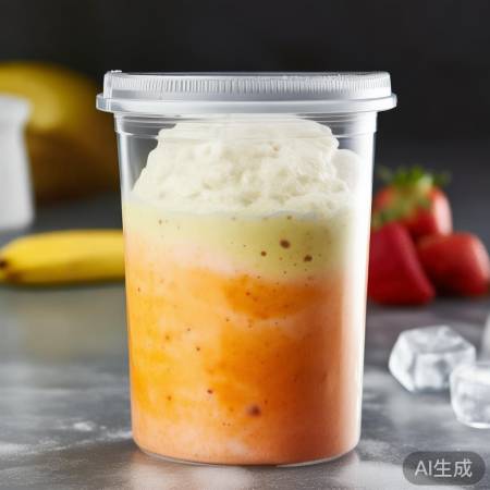 奶昔冷冻备用
