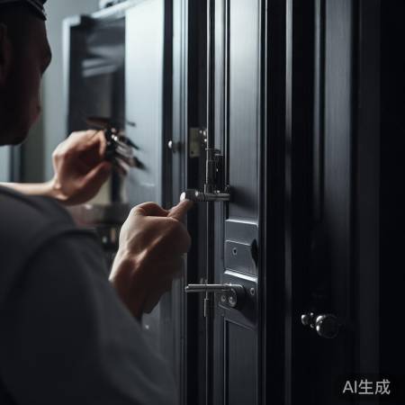 定期检查防盗门