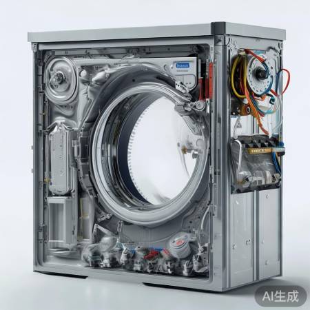 云米洗衣机24小时专业维保解析㊣博世滚筒洗衣机拆解教程：深度解析内部结构